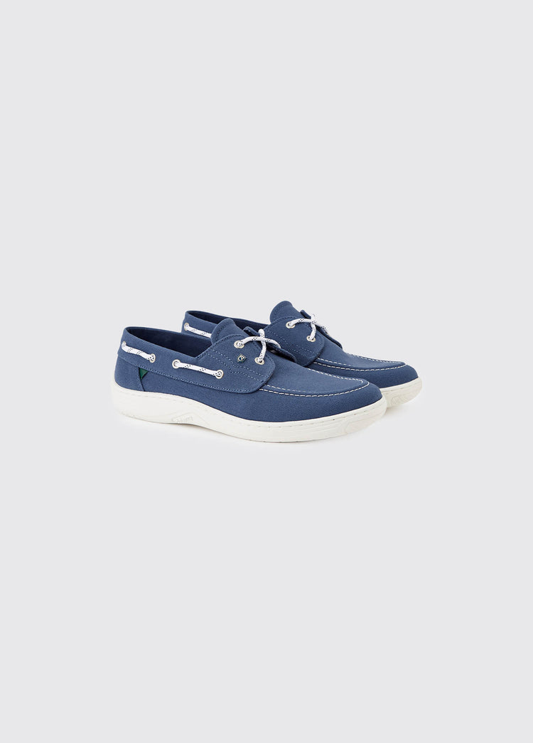 Santorini Canvas Deck Shoe - Denim