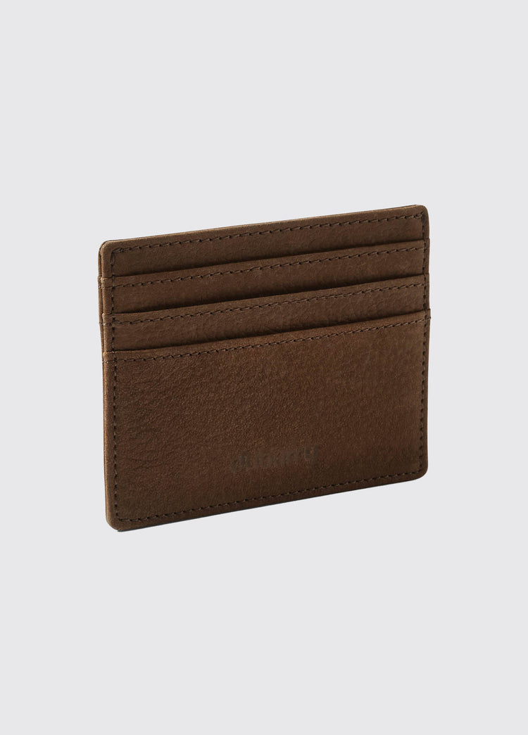 Brooklodge Mens Card Holder - Walnut