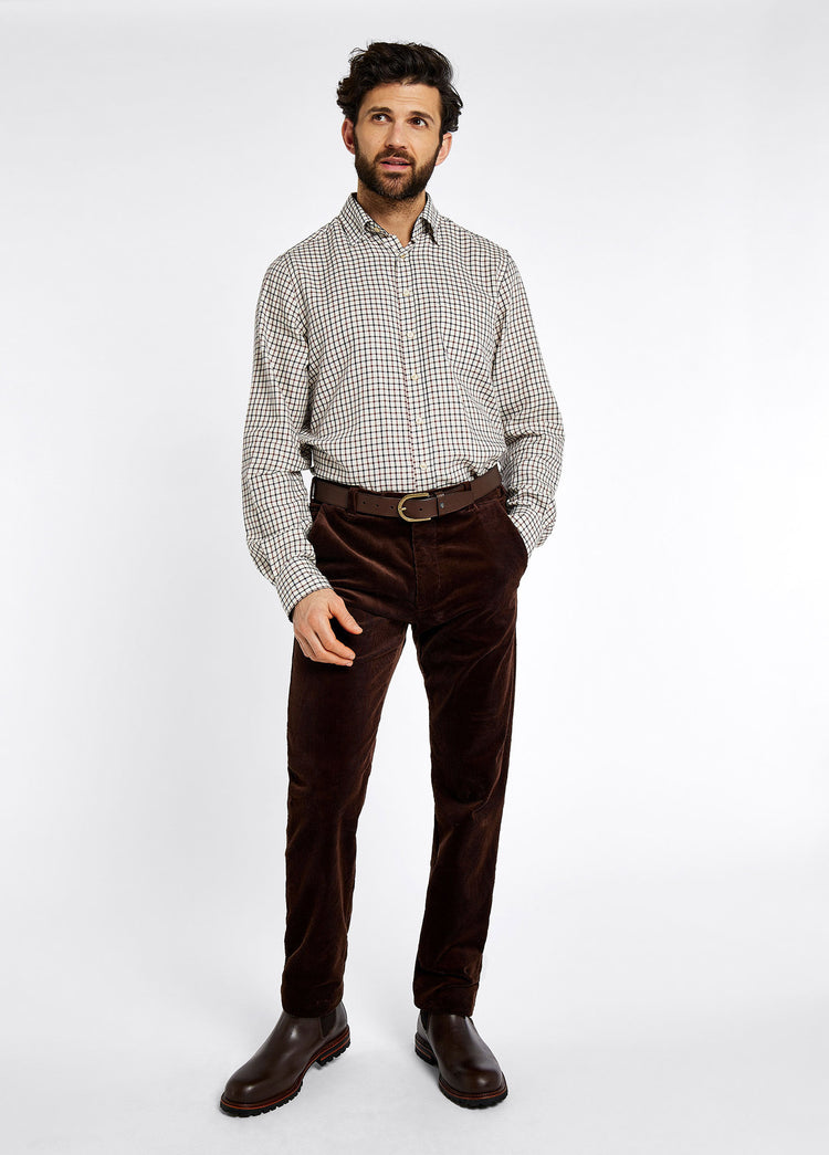 Stride Men's Corduroy Trousers 87cm inseam - Brown