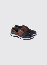 Regatta Deck Shoe - Navy/Brown