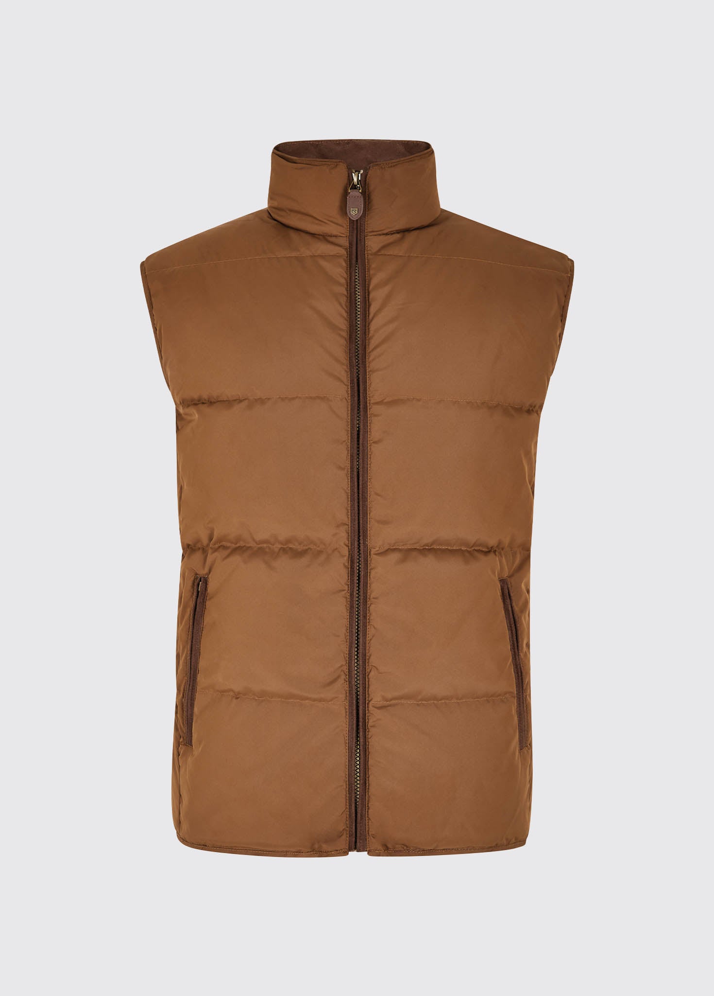 Graystown Mens Down-filled Gilet Walnut - Main Image