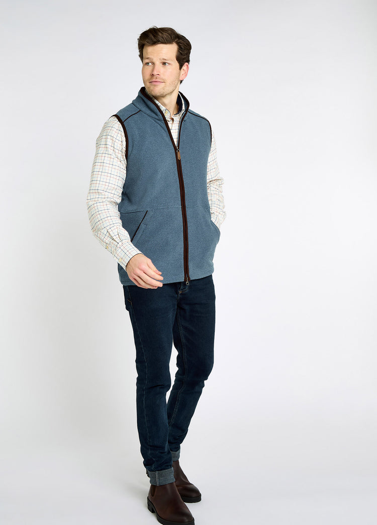 Lifford Fleece Gilet - Indigo