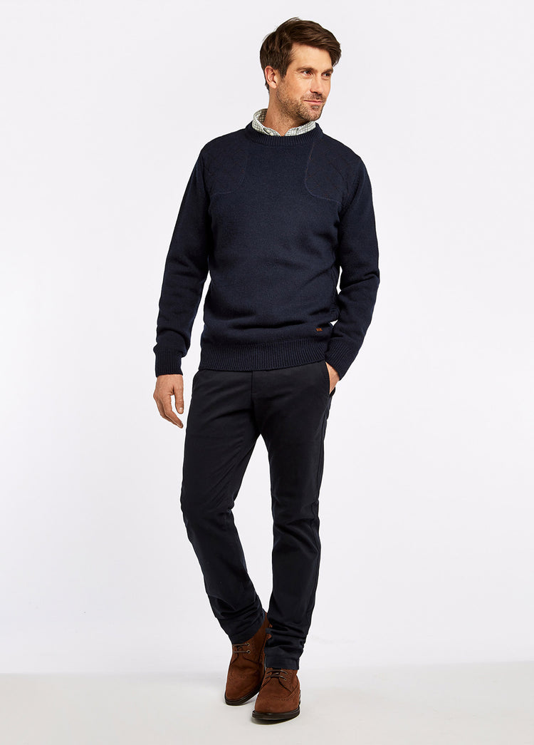 Nolan Knitted Sweater - Navy