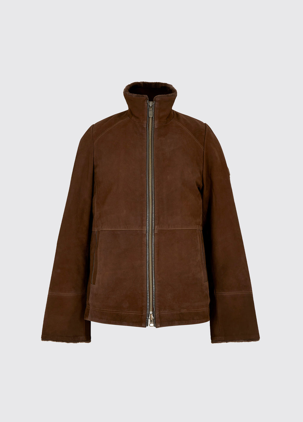 Merriman Leather Jacket – Walnut