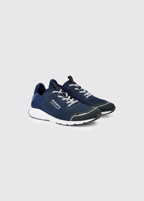 Palma Men's Lightweight Laced Trainer - Navy