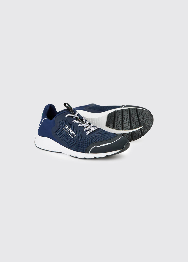 Palma Men's Lightweight Laced Trainer - Navy