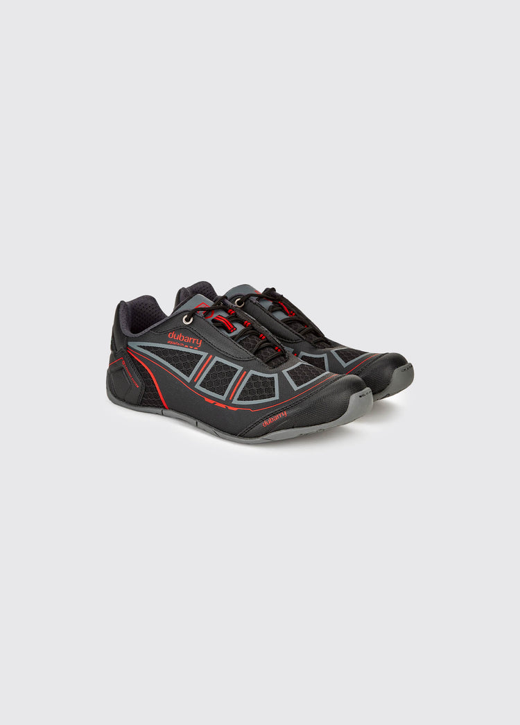 Sydney Men's Lightweight Performance Sailing Shoe - Black