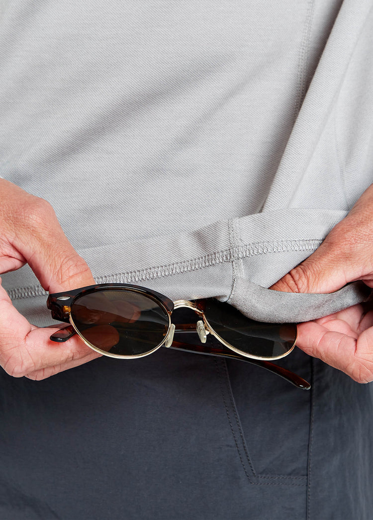 Freshford Women's Long-sleeved Polo - Platinum