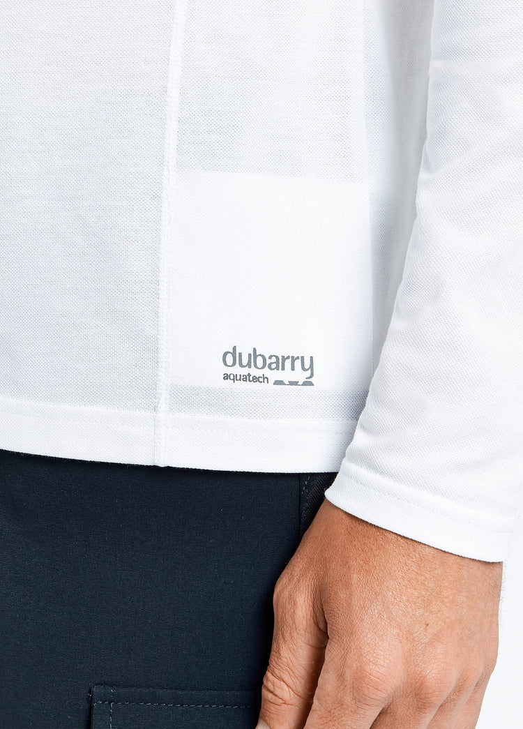 Freshford Women's Long-sleeved Polo - White