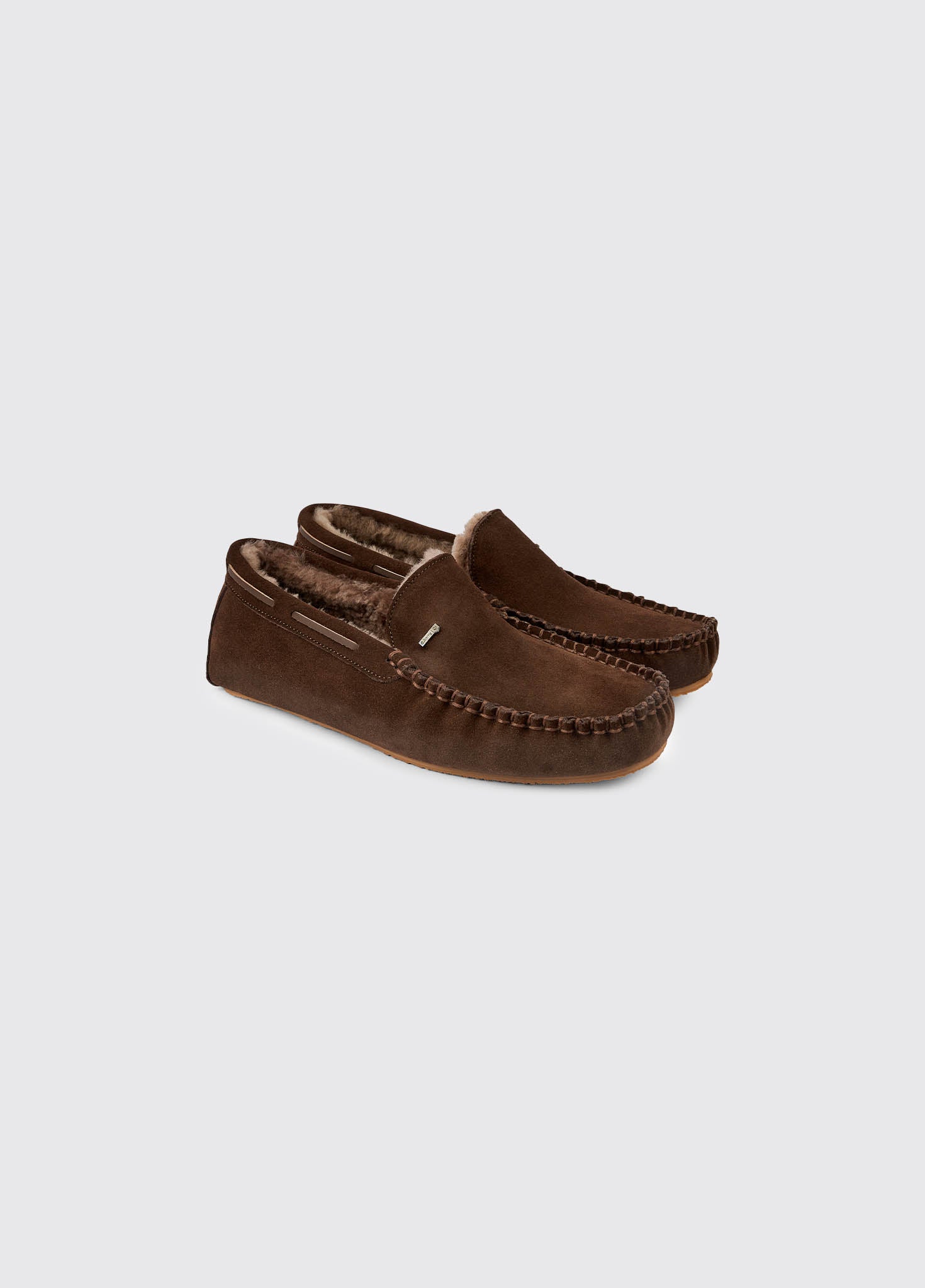 Ventry Men's Moccasin Slipper Cigar - Main Image
