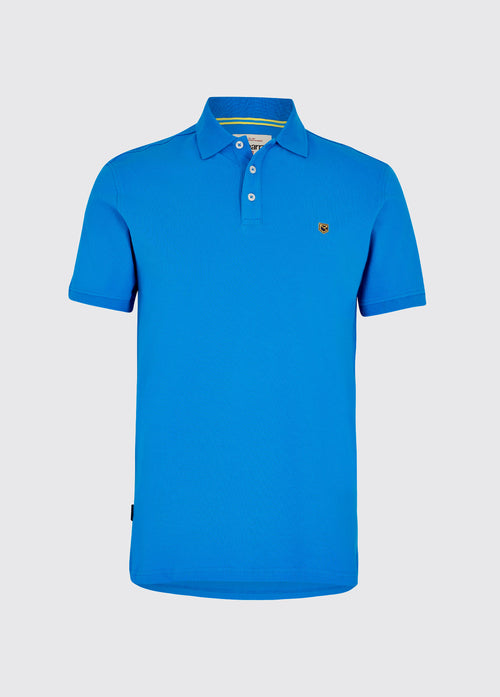 Quinlan 4-way Stretch Polo - Greek Blue