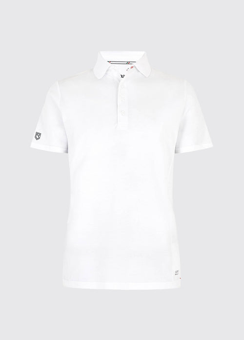 Sorrento Mens Short-sleeved Polo - White