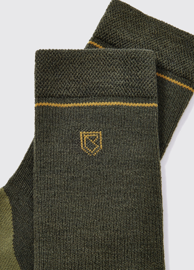 Tintern Mens Short PrimaLoft® Sock - Olive