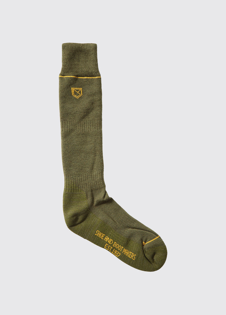 Kilrush Mens Socks - Olive