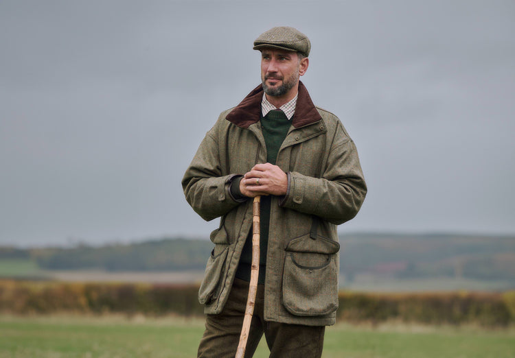 Ballinturbet Tweed Jacket - Cedar