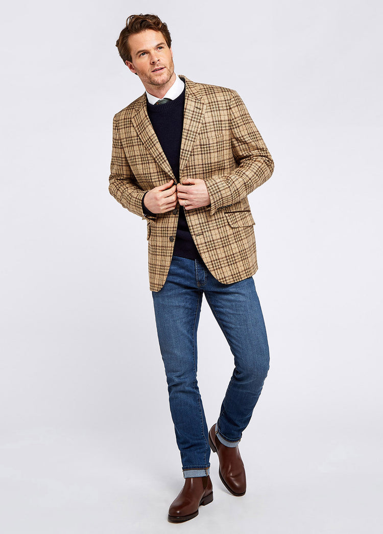 Rockingham Tweed Jacket - Pebble