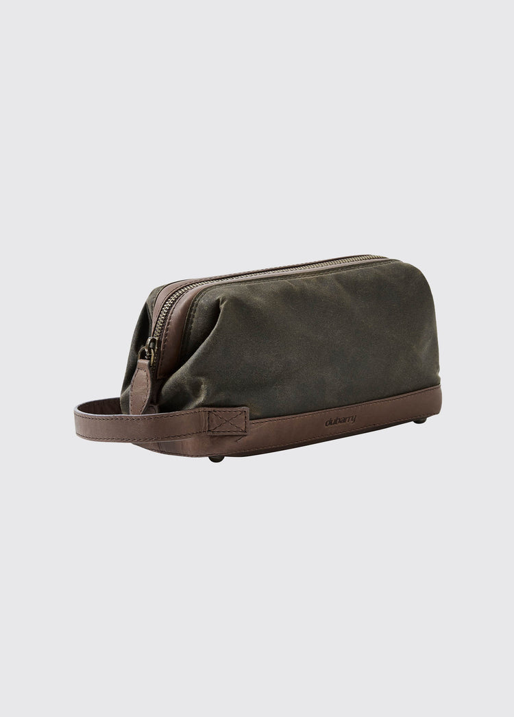 Newgrange Mens Wash Bag - Olive