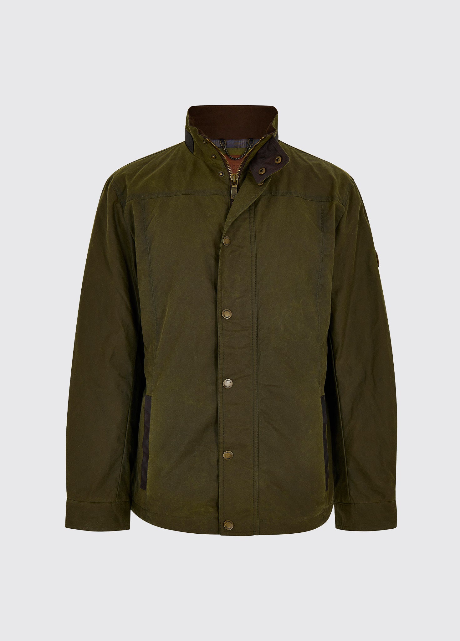 Carrickfergus Men s Wax Jacket Fennel