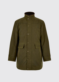 Chalkhill Men's Long Wax Jacket - Fennel