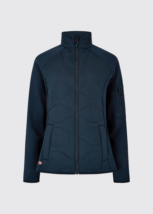 Montecarlo Womens Hybrid Jacket - Navy