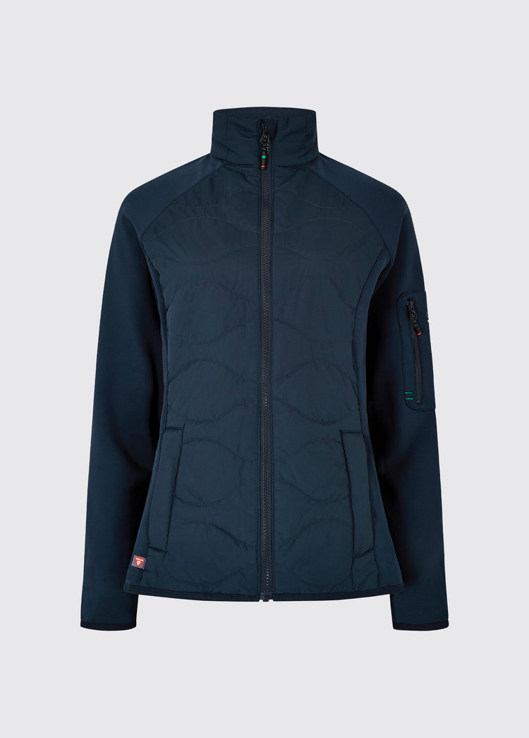 Montecarlo Womens Hybrid Jacket - Navy