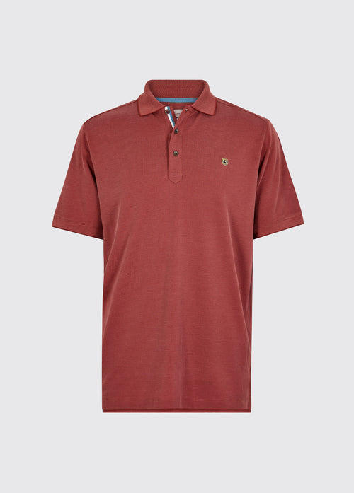 Morrison Men's Polo - Wine Red