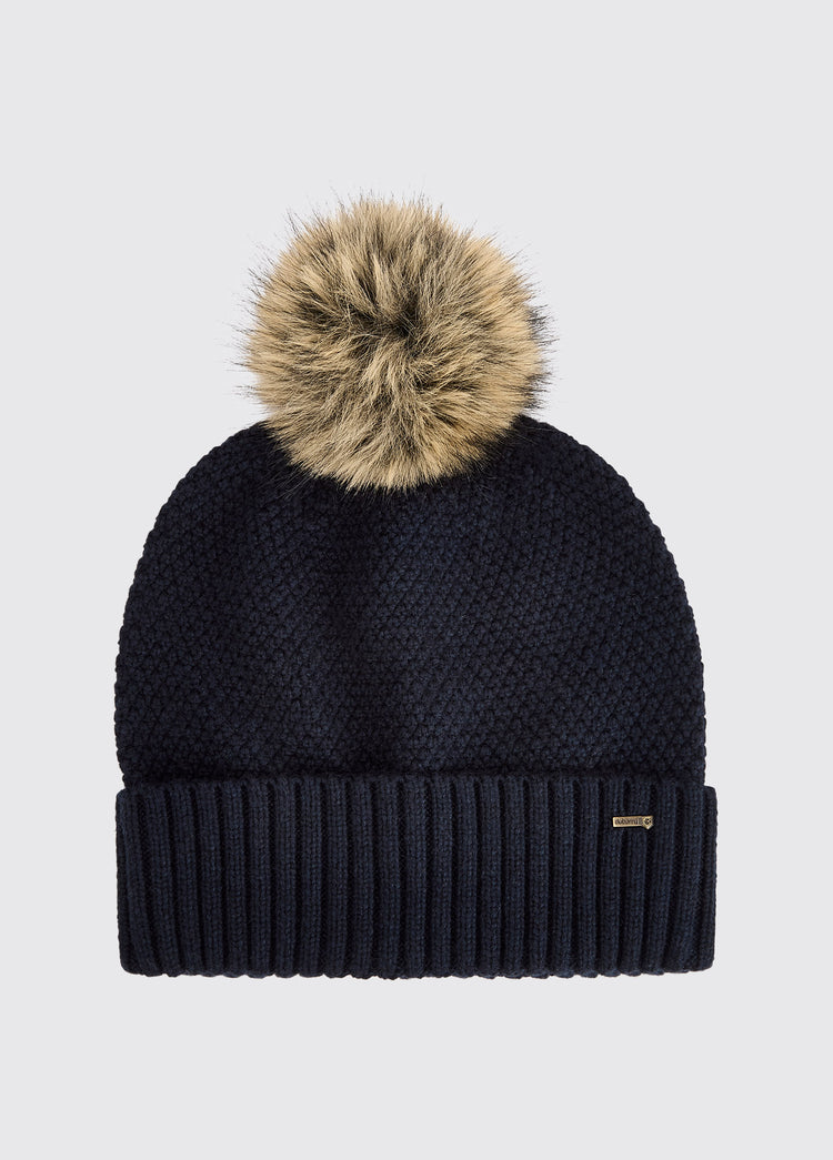 Newbawn Hat And Scarf Gift Set - Navy