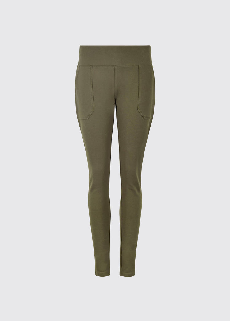 Pepperwort Women's water repellent leggings - Olive