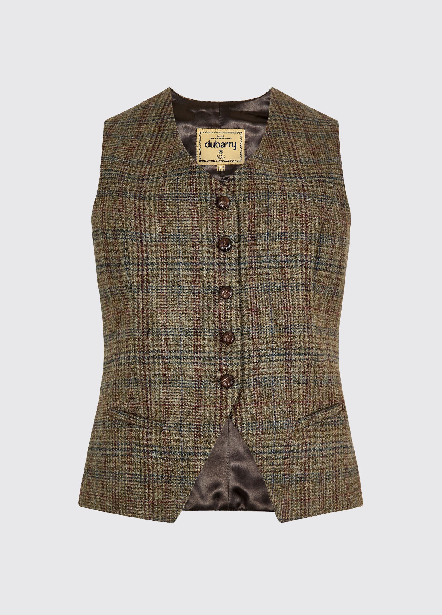 Robinswood Women's tweed waistcoat- Kelty Glen