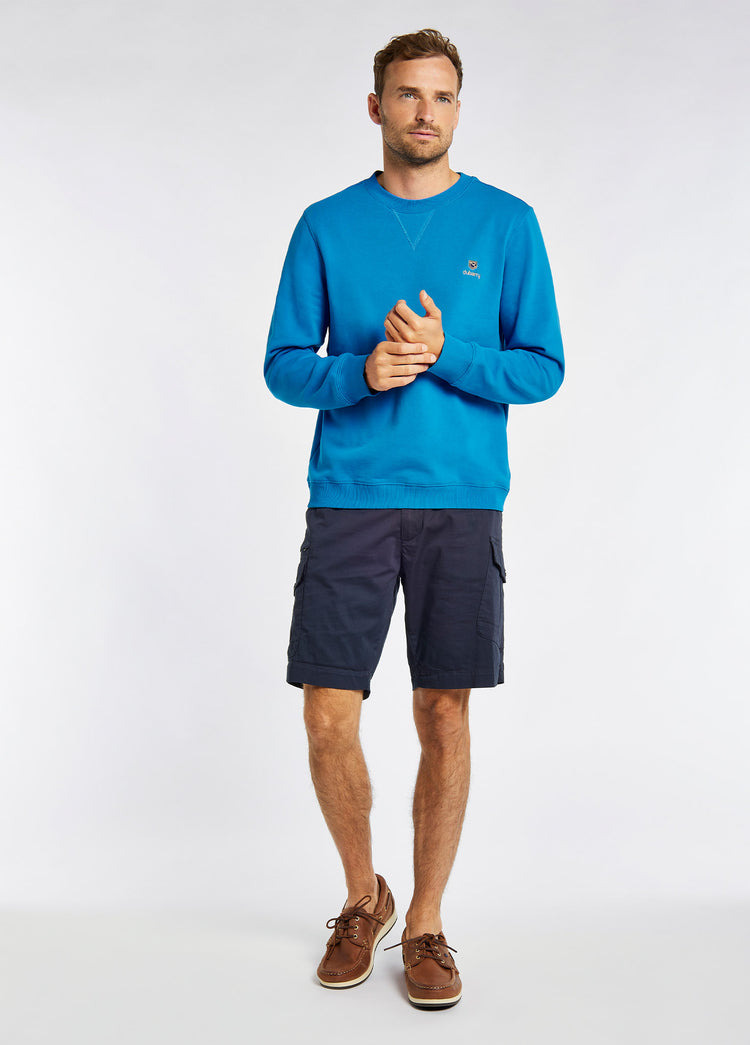 Spencer sweatshirt - Greek Blue