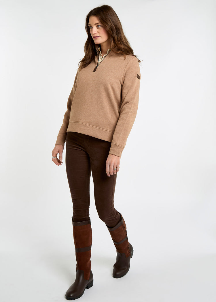 Summerhill Women's 1/4 Zip Sweatshirt - Elk