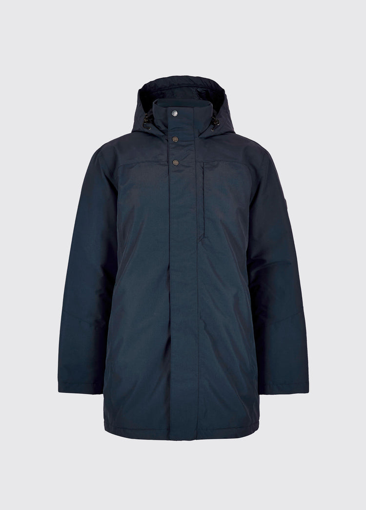 Swiftsheath Men’s waterproof, hooded down parka - Navy
