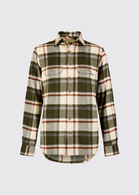 Townley Men’s hunting check shirt - Dusky Green