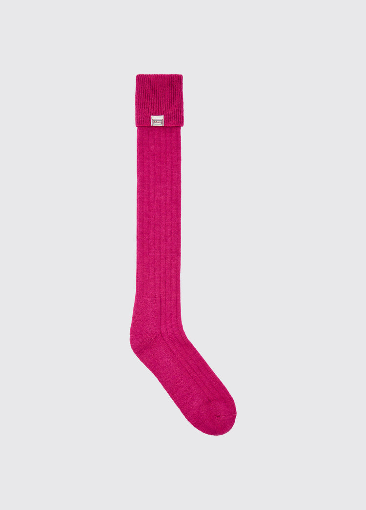 Alpaca Socks - Pink