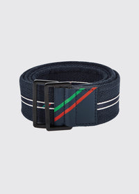 Cavallo Woven Belt - Navy