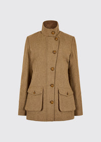 Willow Women's tweed utility jacket - Camel Twill