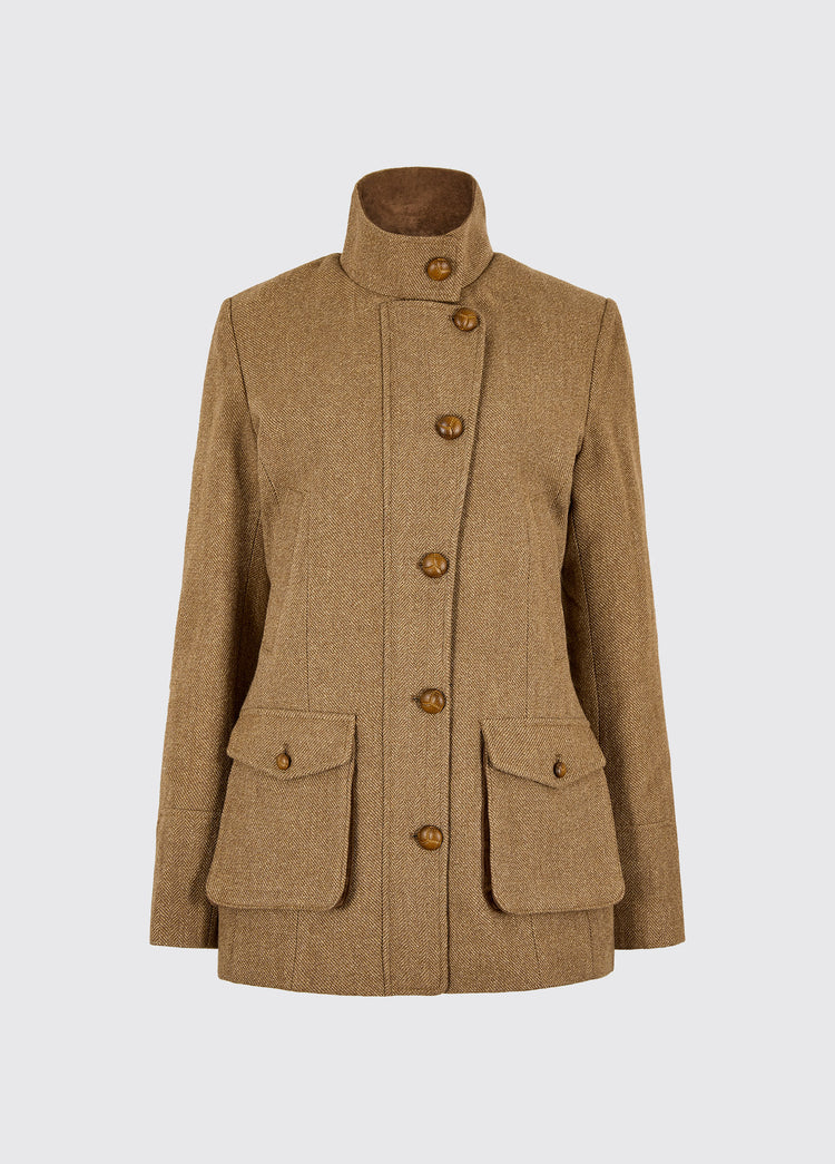 Willow Women's tweed utility jacket - Camel Twill