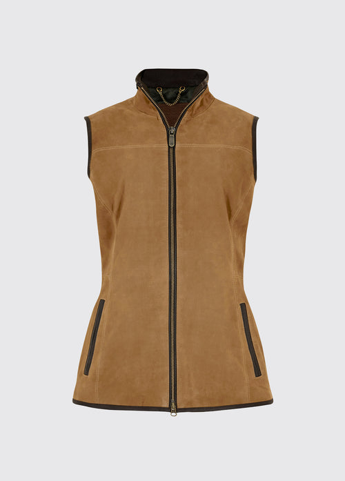 Kingston Leather Gilet - Tan