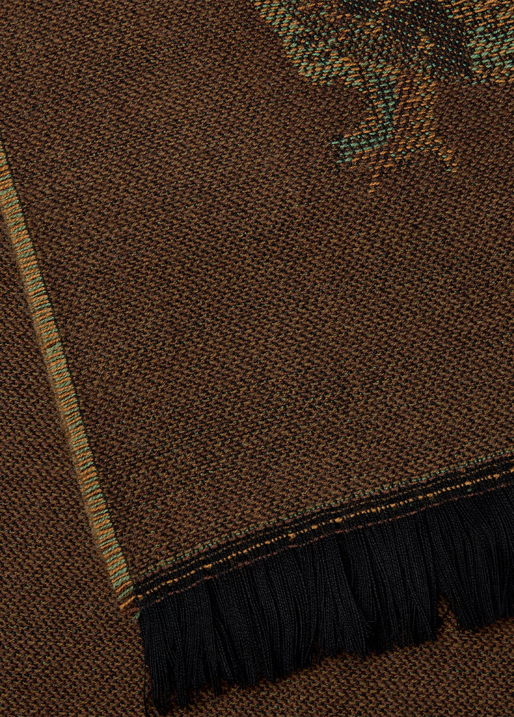 Birchdale Wool Stole - Bourbon