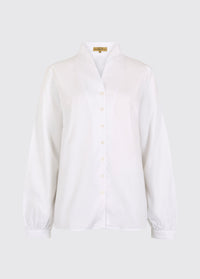 Woodsage Women’s cotton shirt - White