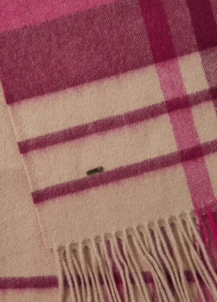 Kildavin Wool Scarf - Ox Blood