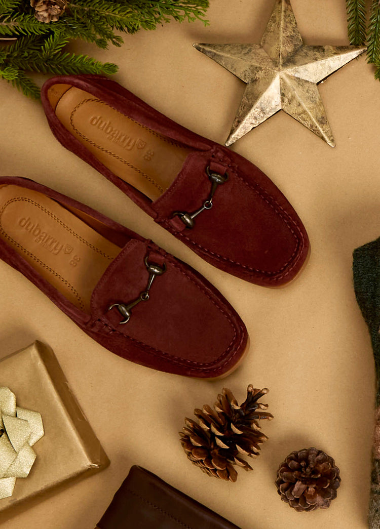 Tasmania Women’s Slip-On Loafer - Ox Blood