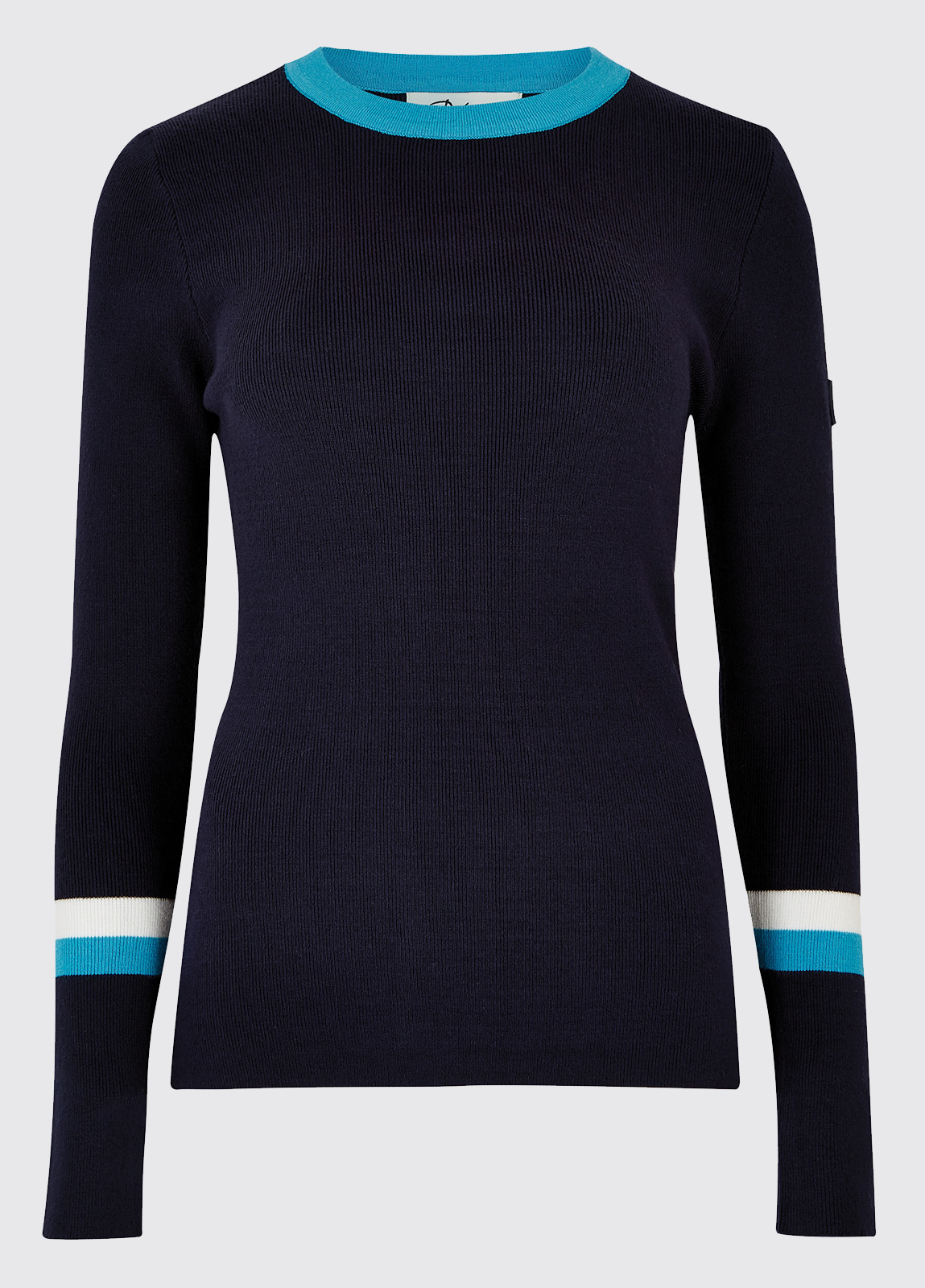Tolka Sweater Navy Multi | Dubarry IE