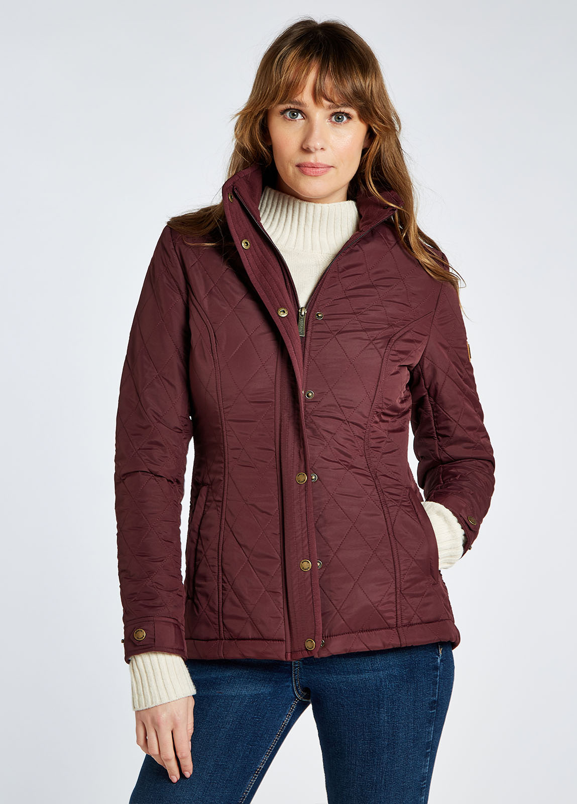 Camlodge Quilted Jacket Currant